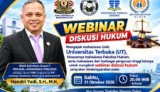 Foto: Flyer Webinar Diskusi Hukum. (Istimewa)