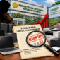Foto: Ilustrasi berita “Pengadaan Laptop hingga Printer Proyek HDDAP Kementan Disorot” telah dibuat dengan gaya ilustrasi jurnalistik investigatif.